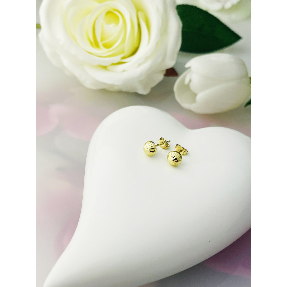 Ohrringe Ohrhänger Ohrstecker Ohrschmuck Gelbgold Paar