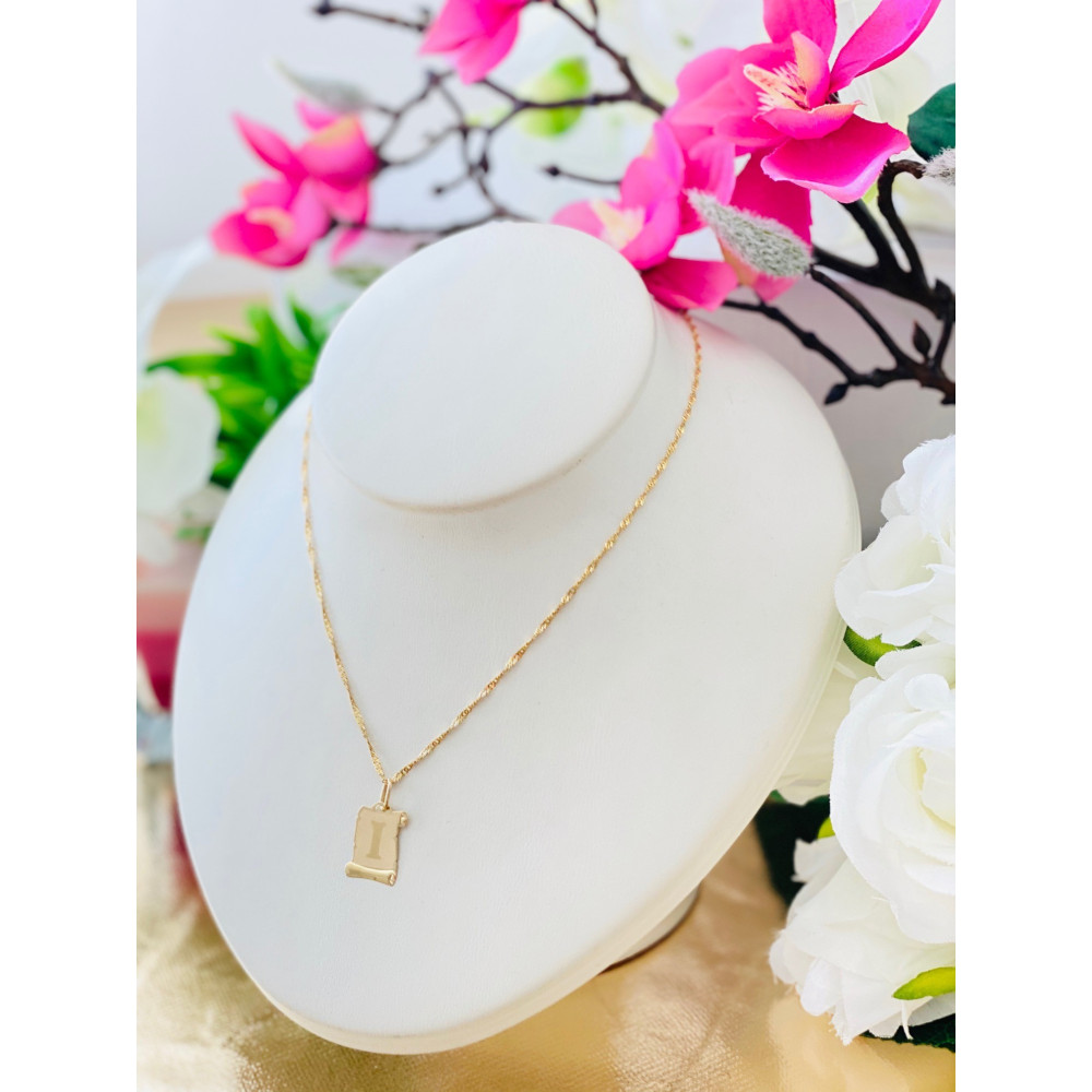 copy of Złoty wisiorek zawieszka rozeta ażurowa