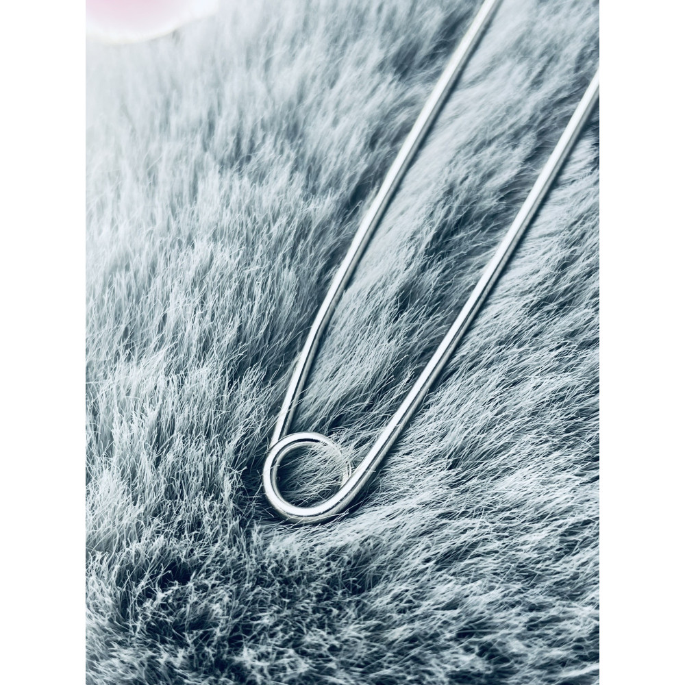 Sicherheitsnadel Silberbrosche