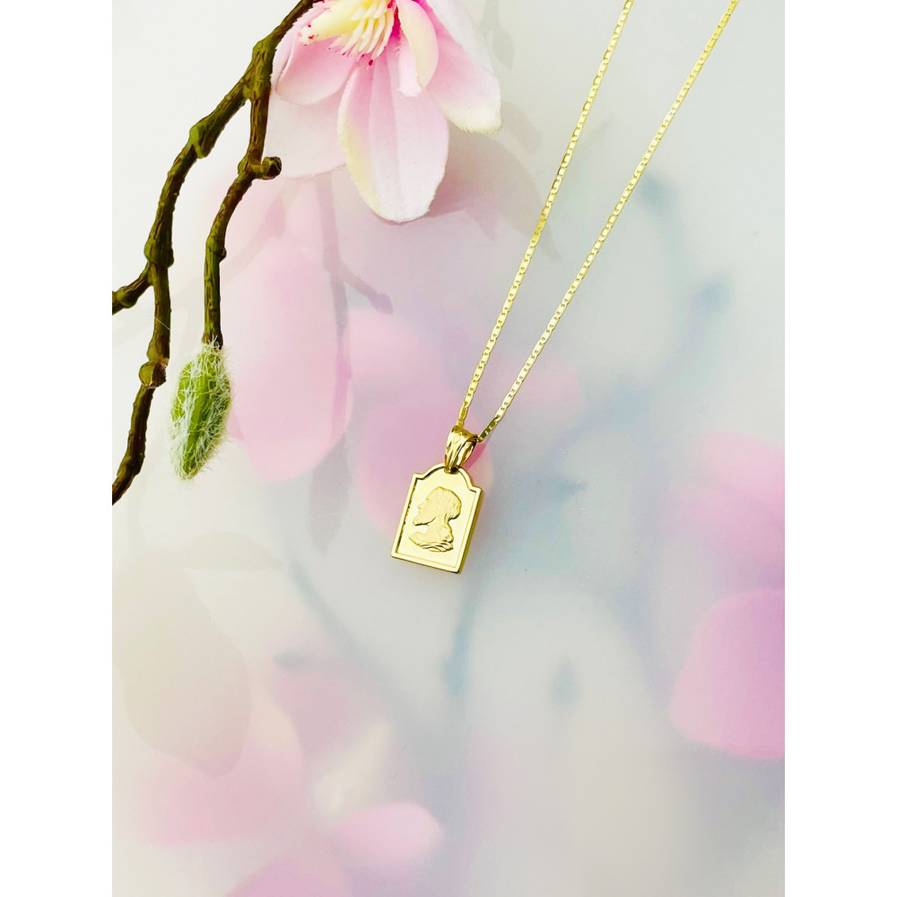 Anhänger mit Jesus Goldanhänger Erstkommunion