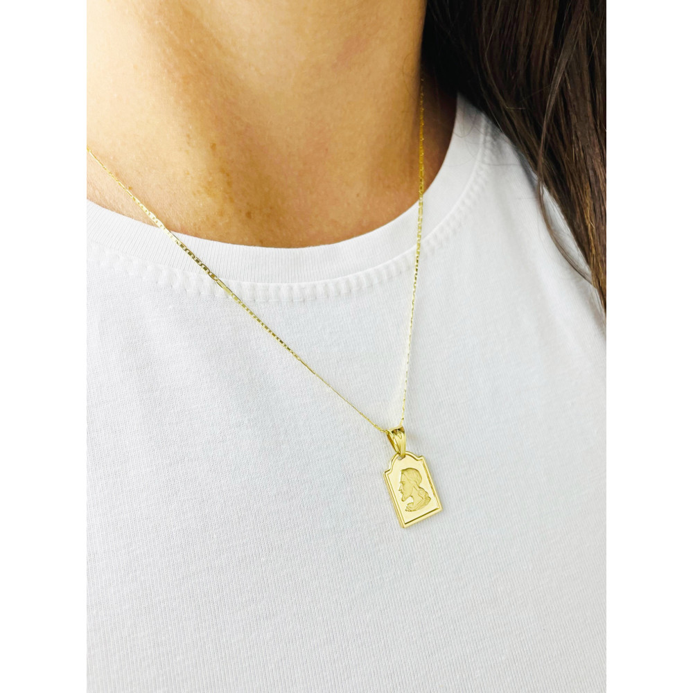 Anhänger mit Jesus Goldanhänger Erstkommunion