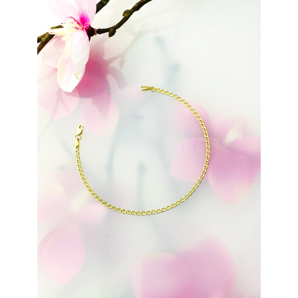 Damen Harren Goldarmband Armband Armbänder Gold 585er 14KT