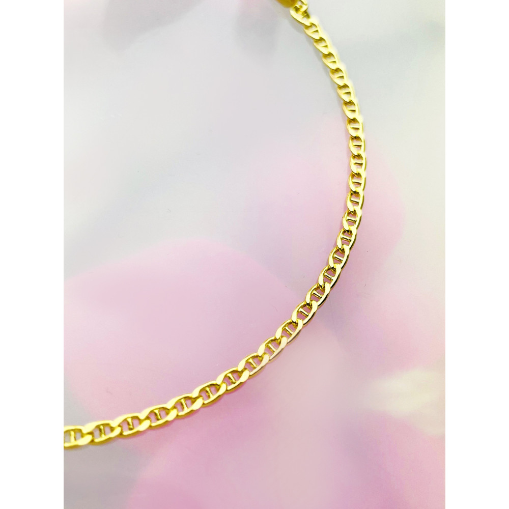 Damen Harren Goldarmband Armband Armbänder Gold 585er 14KT