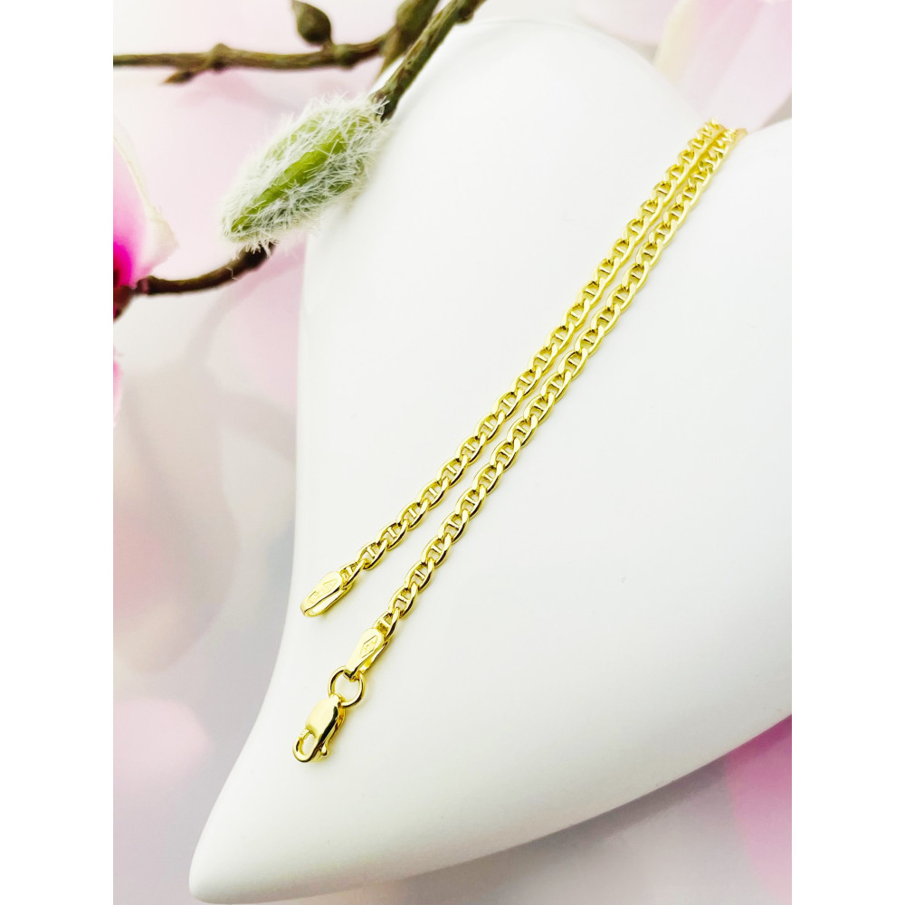 Damen Harren Goldarmband Armband Armbänder Gold 585er 14KT