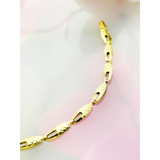 Damen Goldarmband Armband Armkette Gelbgold 585er 14KT