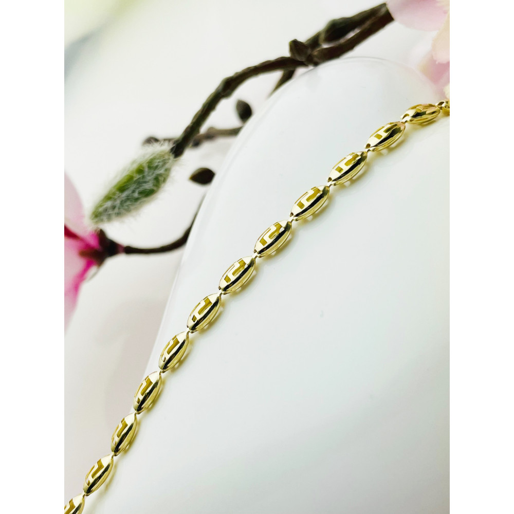 Damen Goldarmband Armband Armkette Gelbgold 375er