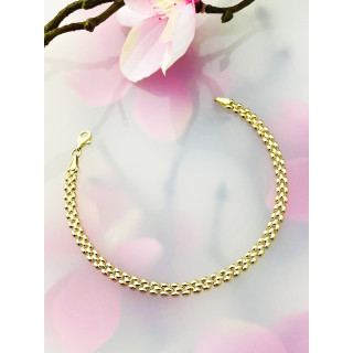 Damen Goldarmband Armband Armkette Gelbgold 375er