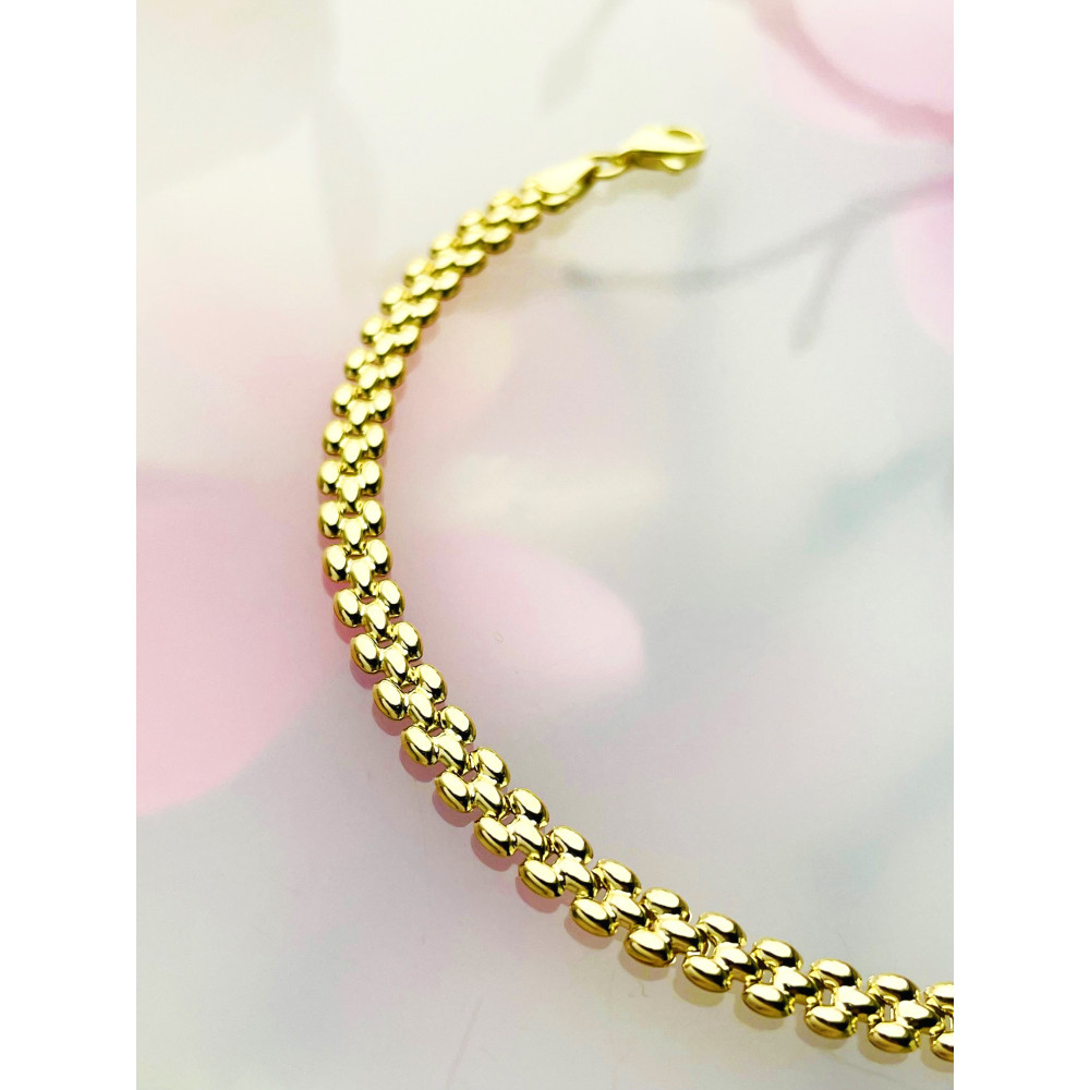 Damen Goldarmband Armband Armkette Gelbgold 375er