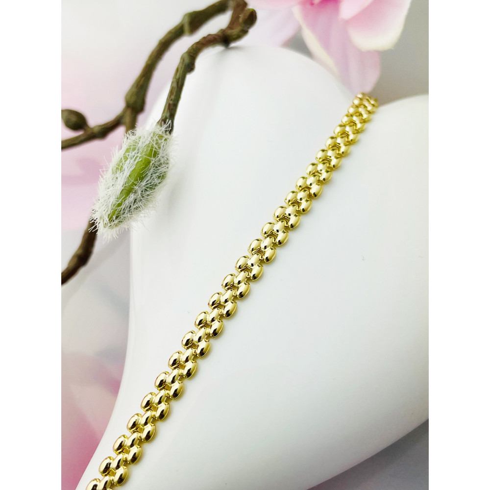 Damen Goldarmband Armband Armkette Gelbgold 375er