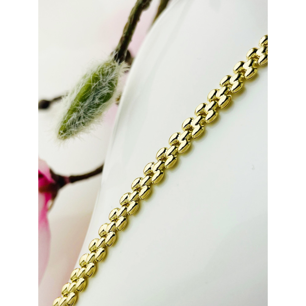 Damen Goldarmband Armband Armkette Gelbgold 375er