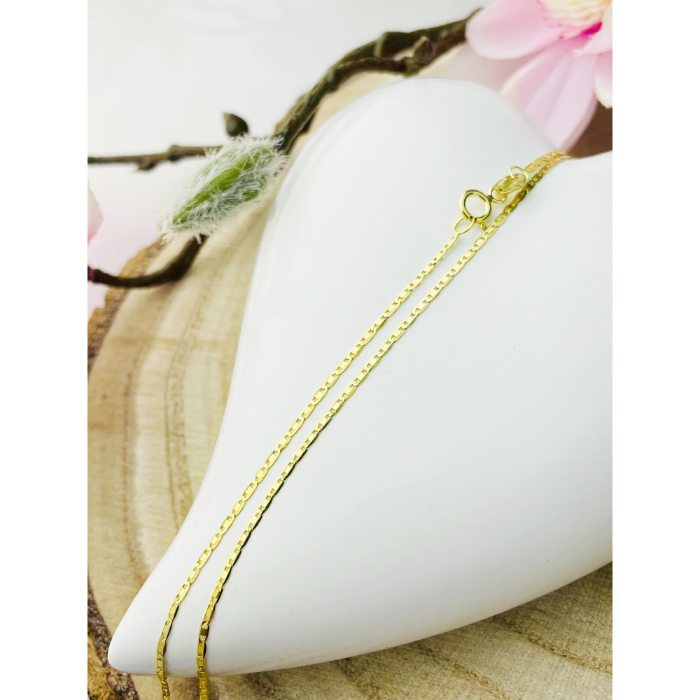 Gold Halskette Goldene Marina-Kette 585er 14KT