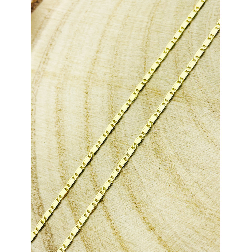 Gold Halskette Goldene Marina-Kette 585er 14KT