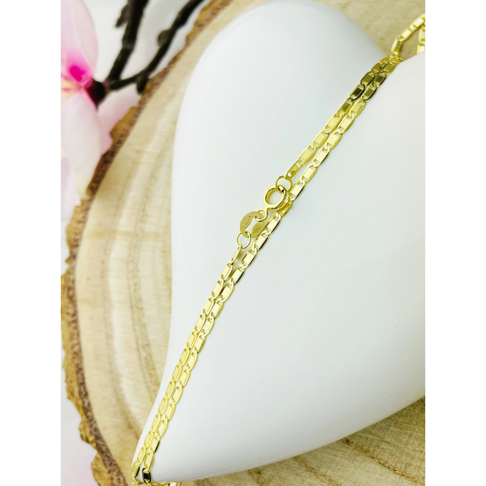 Gold Halskette Goldene Marina-Kette 585er 14KT