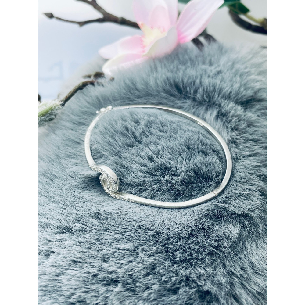 Damen Silberarmband mit Zirkonia 925 Silber