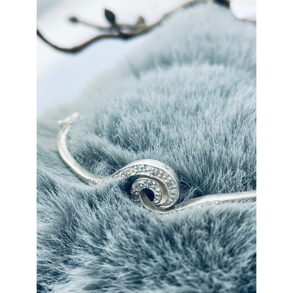 Damen Silberarmband mit Zirkonia 925 Silber