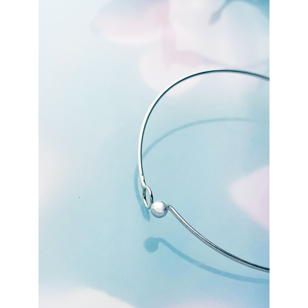 Ball Damen Silberarmband 925 Silber