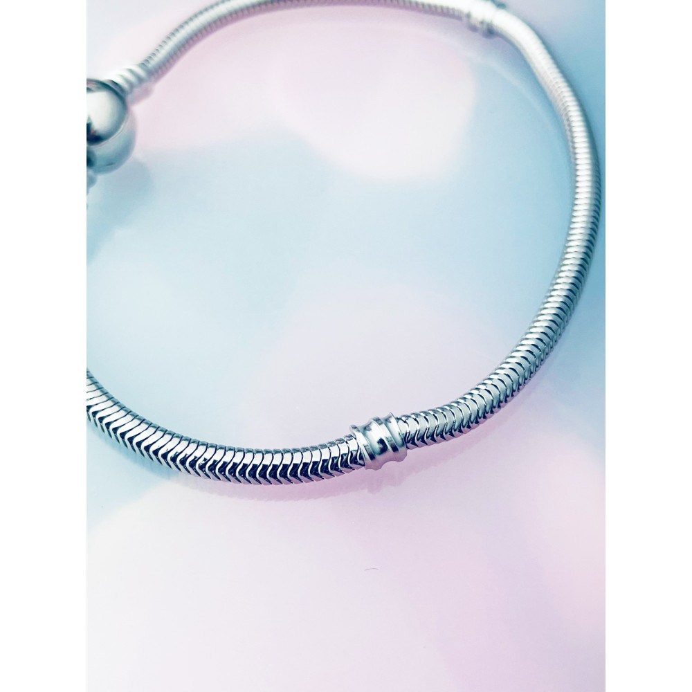 Ball Charms Armband 925 Silber Damen