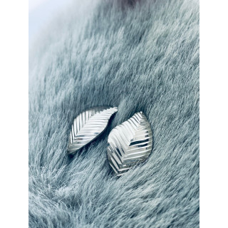 Blatt 925 Silber Ohrringe