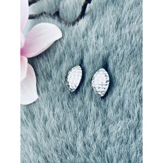 copy of Złote kolczyki przecinki z cyrkoniami