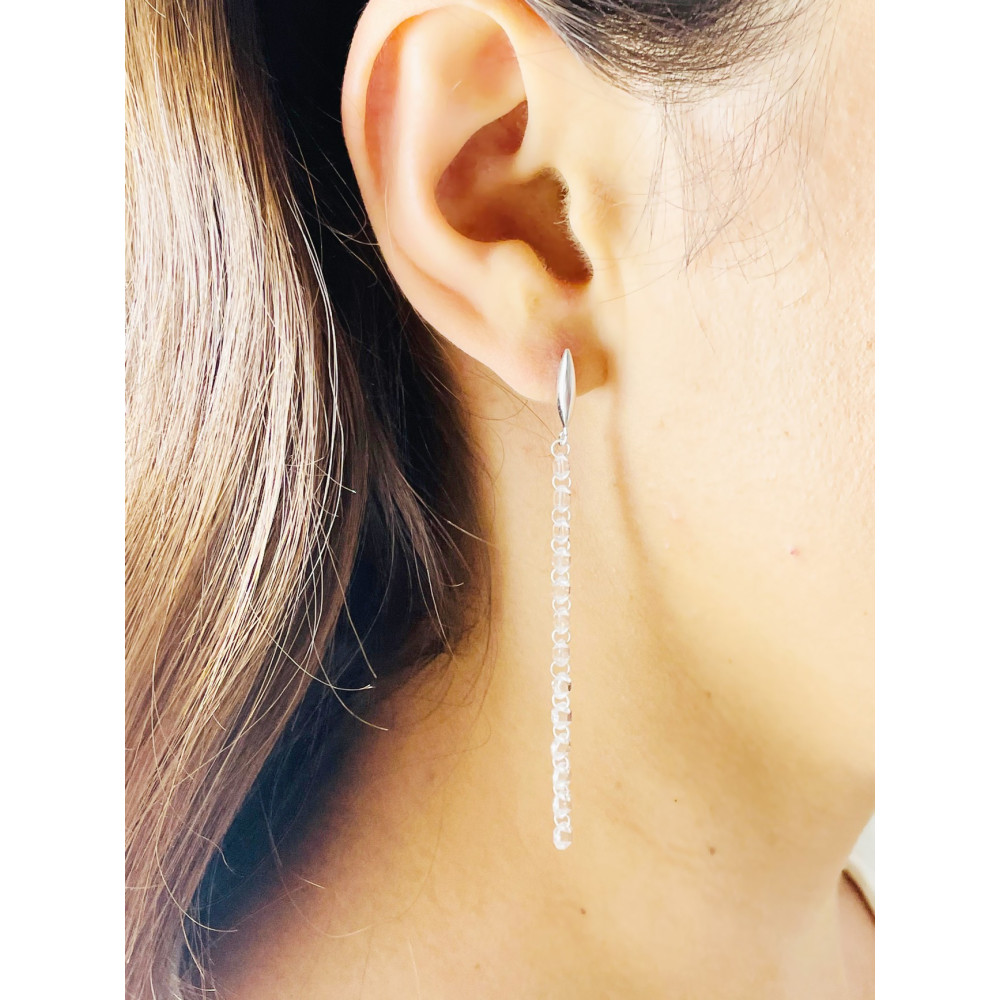 925 Silber Ohrringe mit Zirkonia