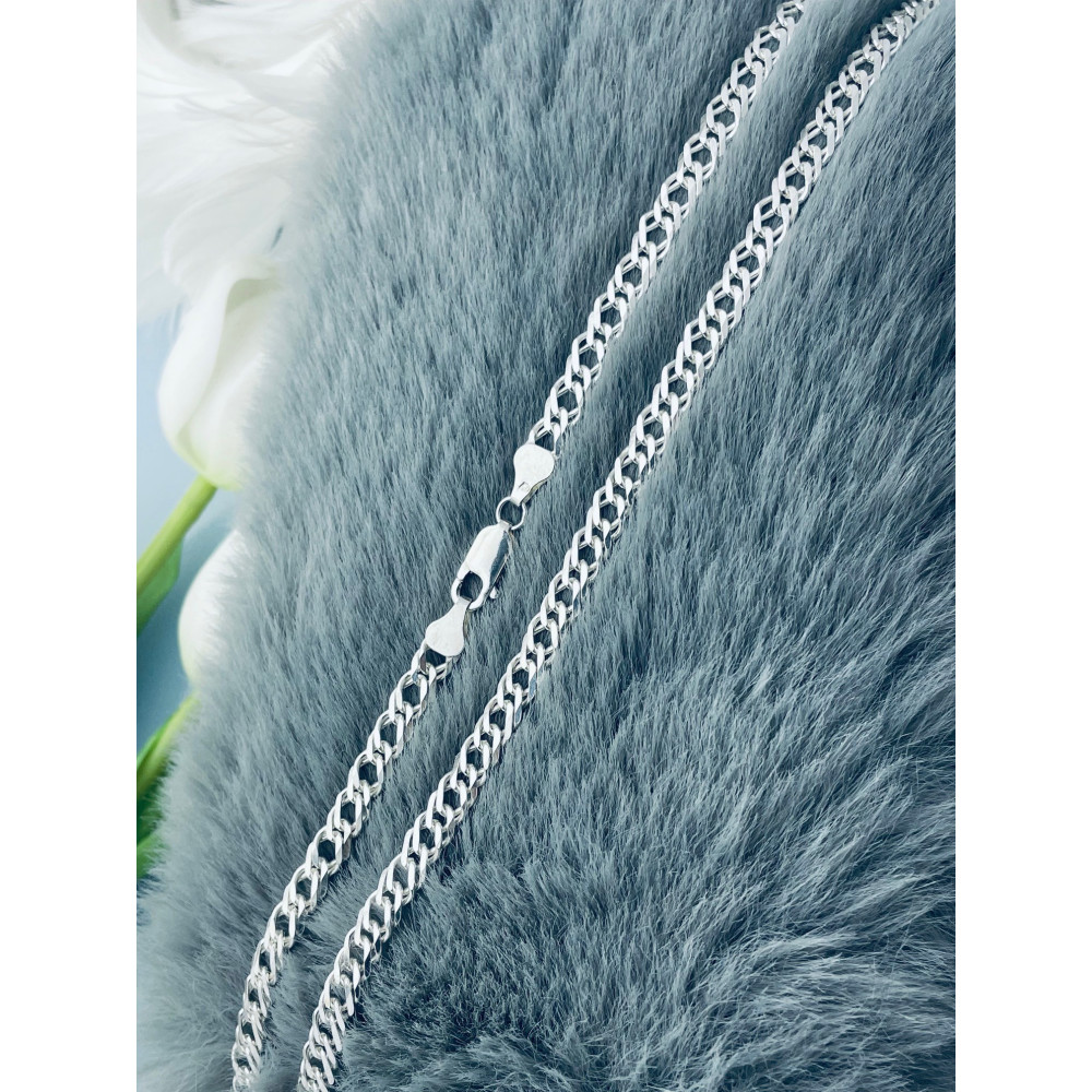 925 Silber Rombo Halskette Collier