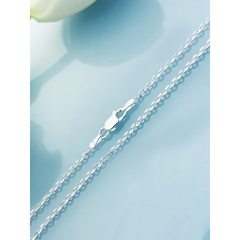 925 Silber Ankerkette Halskette Collier