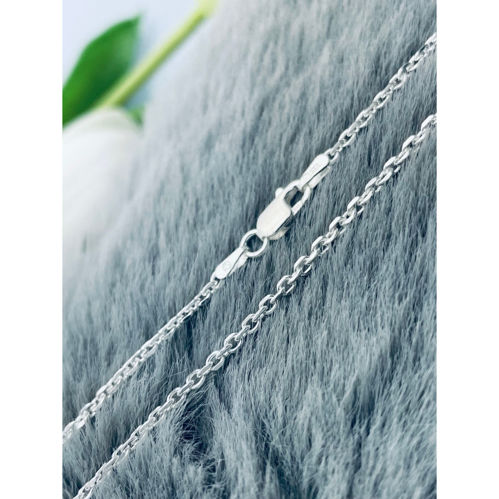925 Silber Ankerkette Halskette Collier