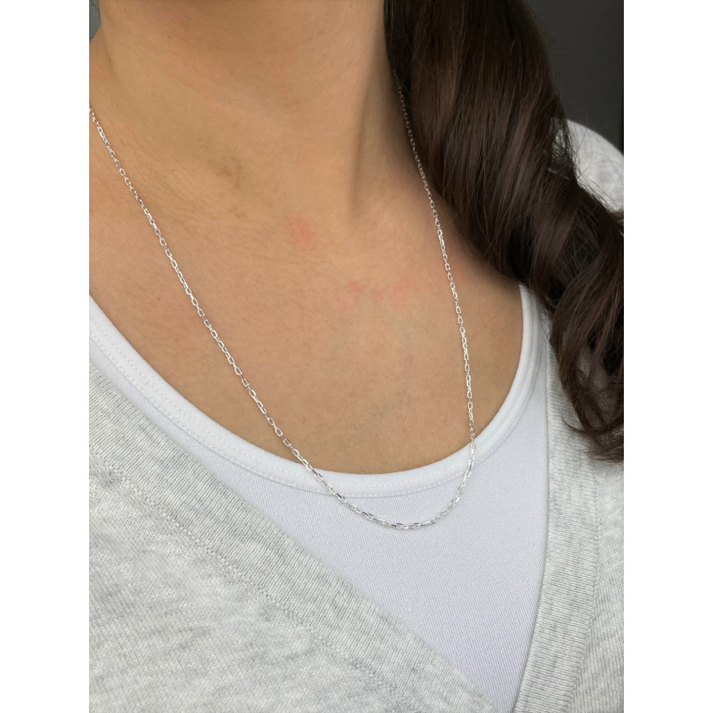 925 Silber Ankerkette Halskette Collier