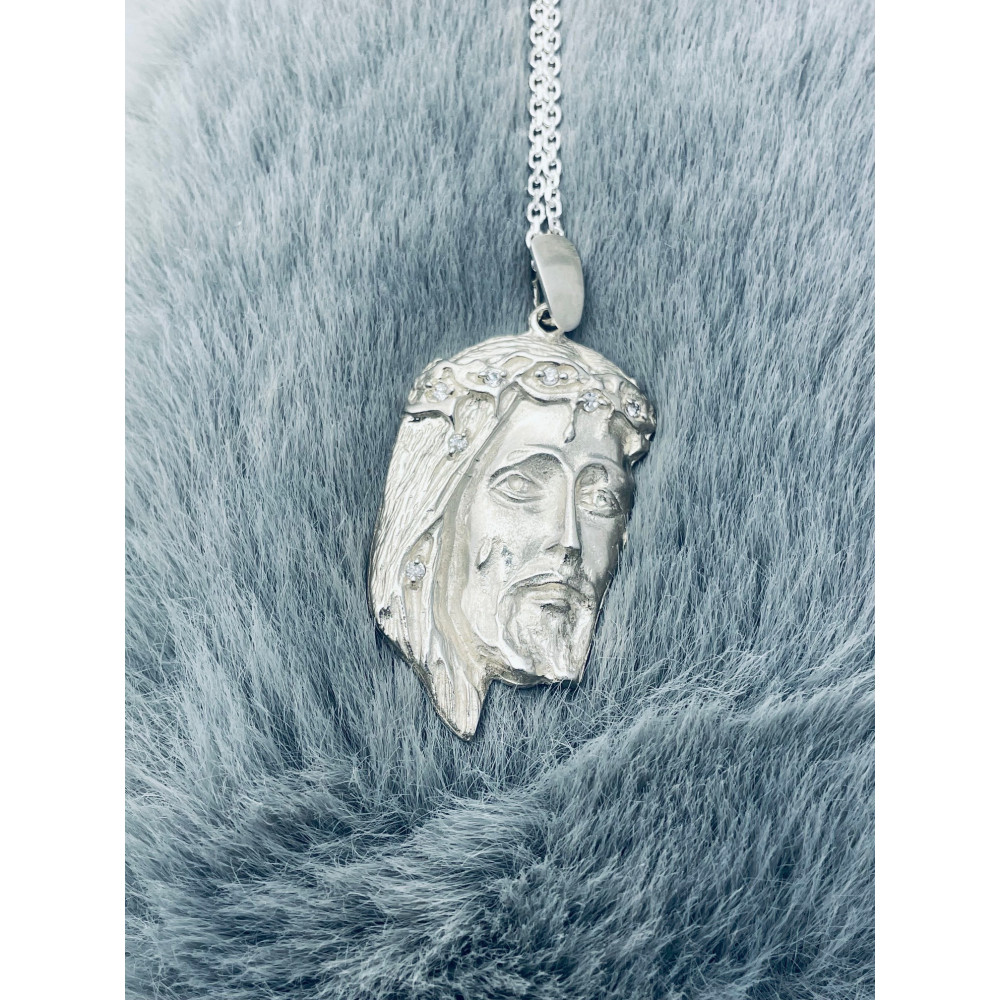 Silber Anhänger Jesus  Erstkommunion 925er