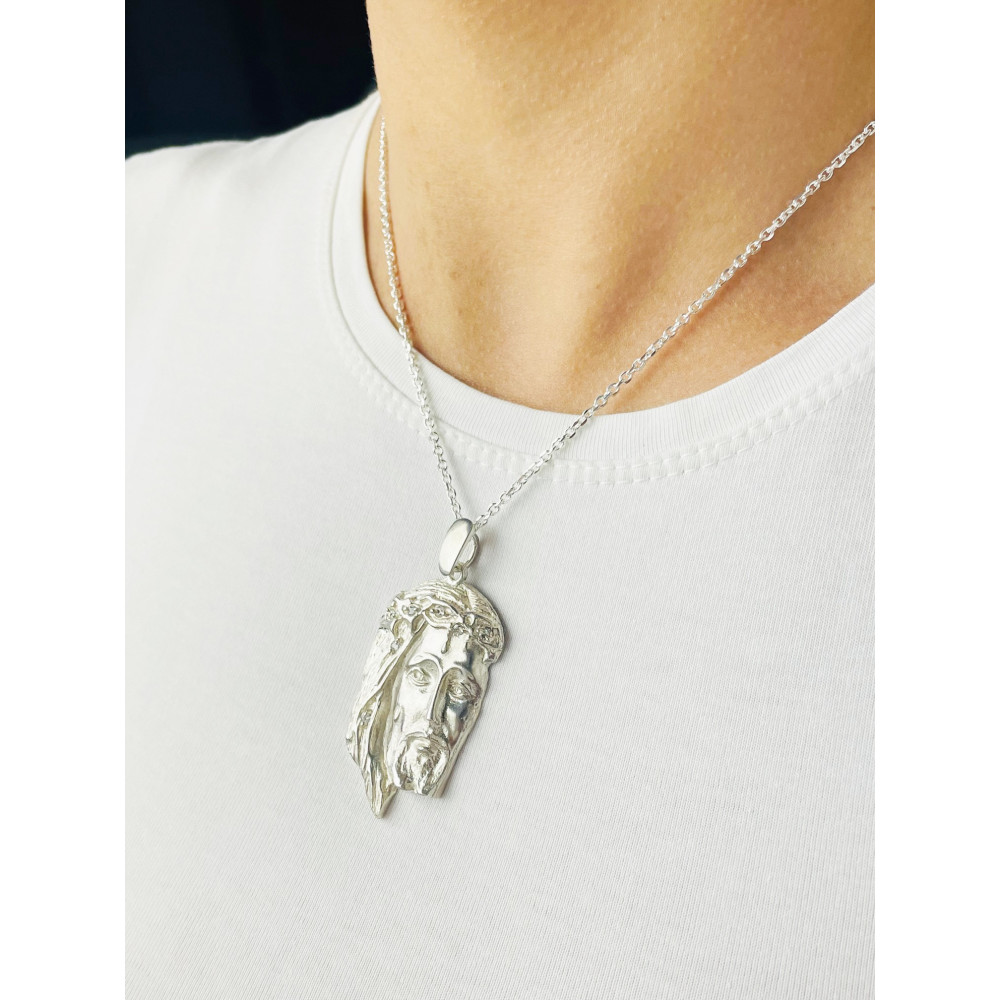 Silber Anhänger Jesus  Erstkommunion 925er