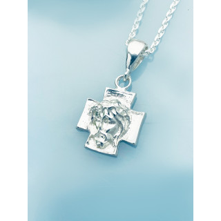 Silber Anhänger Jesus  Erstkommunion 925er