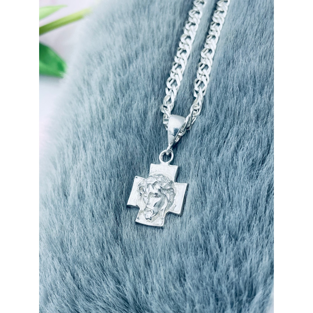 Silber Anhänger Jesus  Erstkommunion 925er