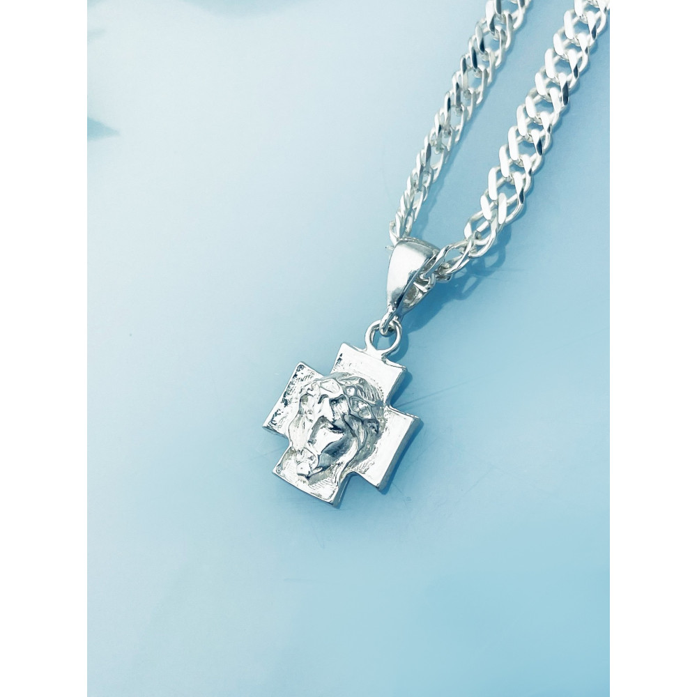 Silber Anhänger Jesus  Erstkommunion 925er