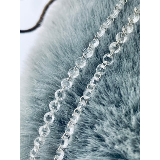 925 Silber Halskette Halsband mit Zirkonia Damen Kinder