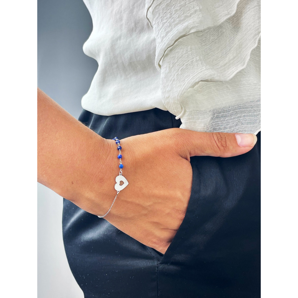 Herz Armband 925 Silber Damen Kinder