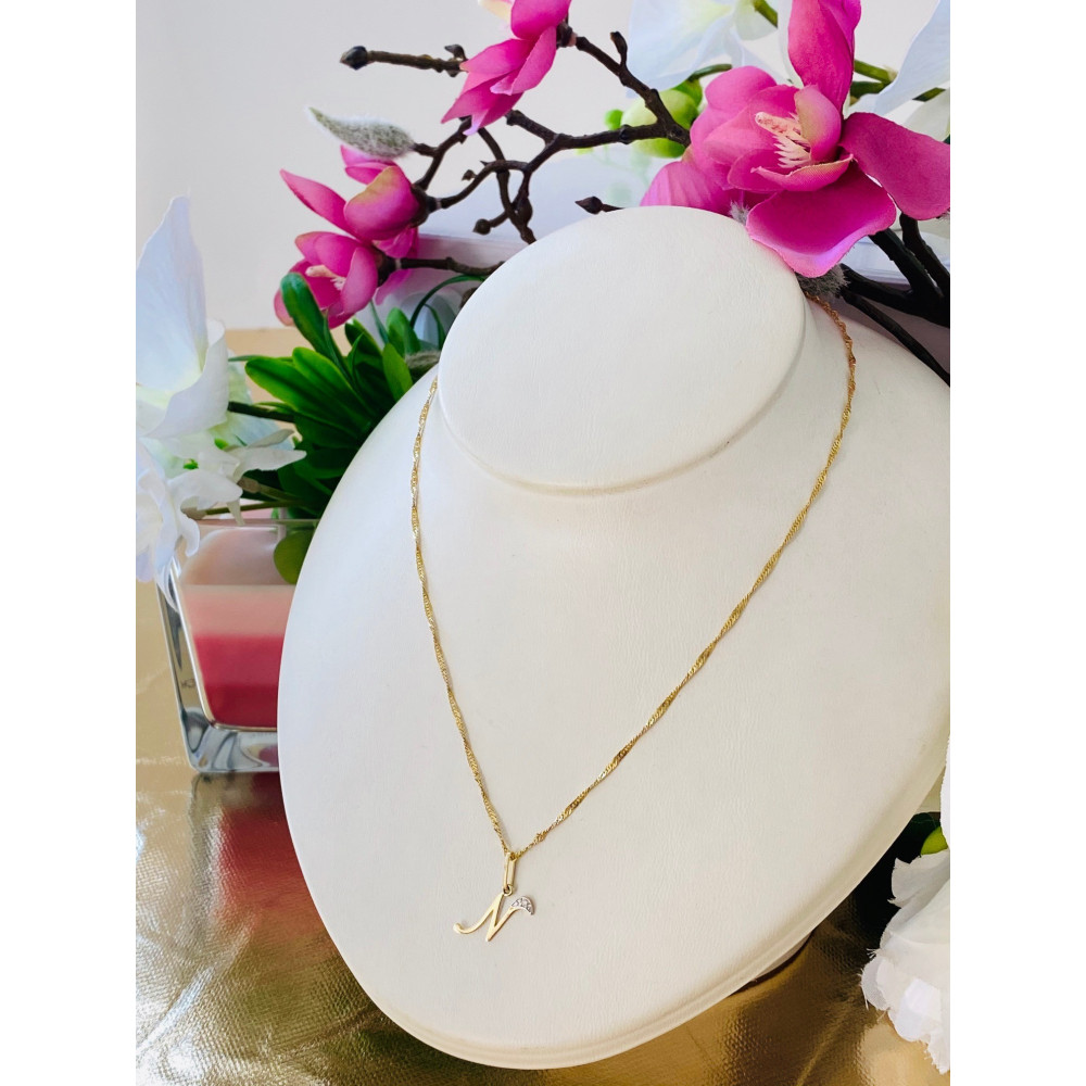 copy of Złoty wisiorek zawieszka rozeta ażurowa