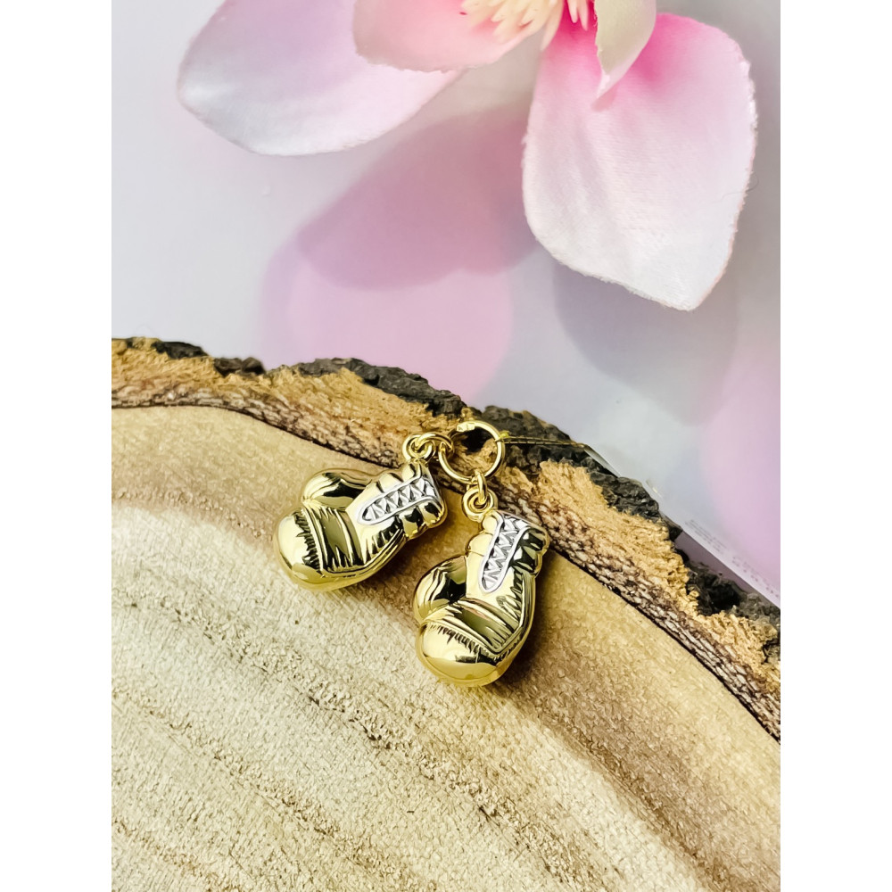 copy of Złoty wisiorek zawieszka rozeta ażurowa