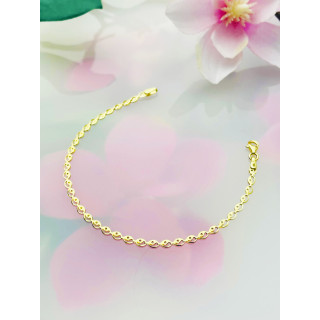 Damen Goldarmband Armband Armkette Gelbgold 585er 14KT