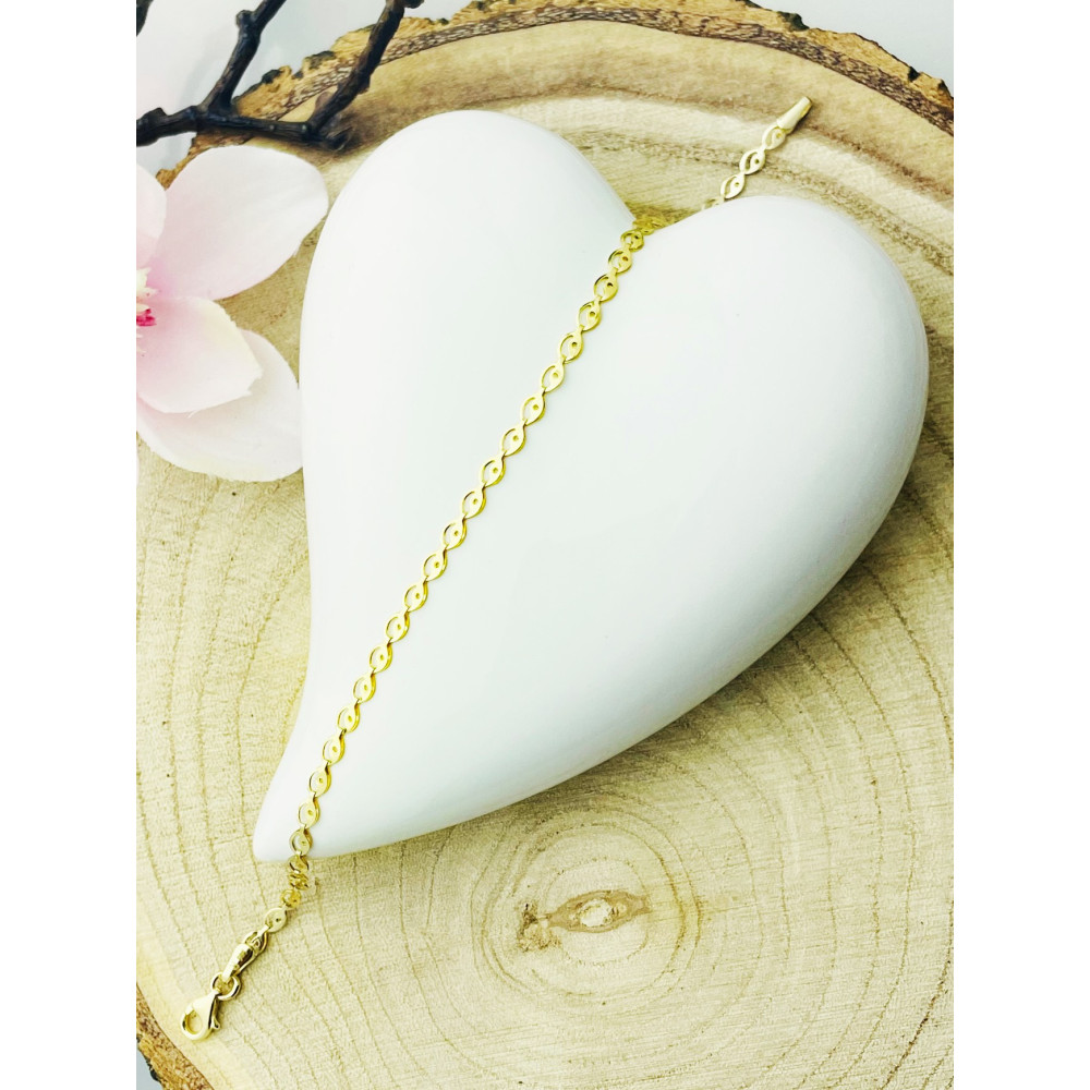 Damen Goldarmband Armband Armkette Gelbgold 585er 14KT