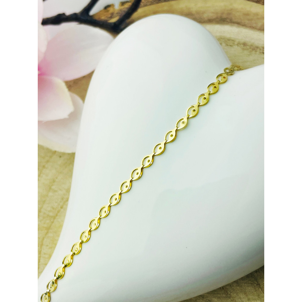 Damen Goldarmband Armband Armkette Gelbgold 585er 14KT