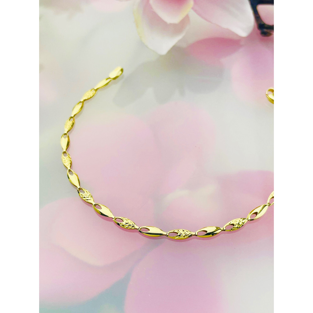 Damen Goldarmband Armband Armkette Gelbgold 585er 14KT