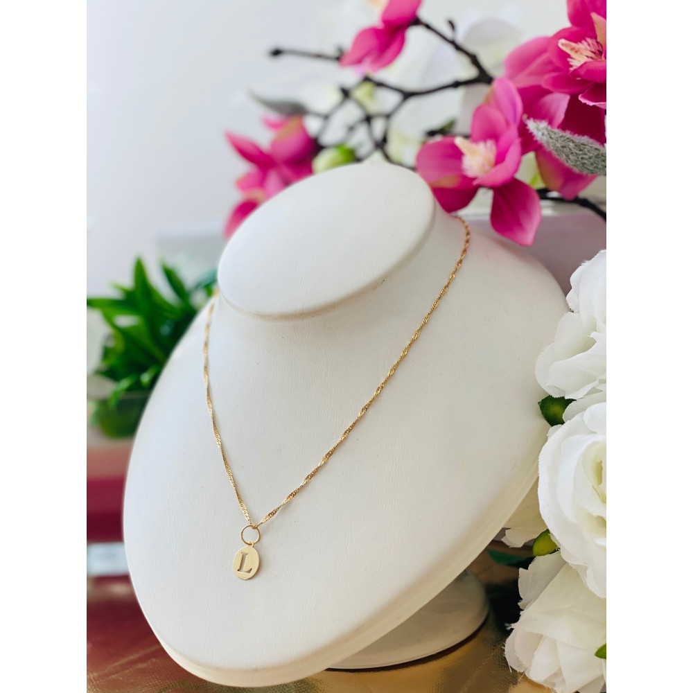 copy of Złoty wisiorek zawieszka rozeta ażurowa