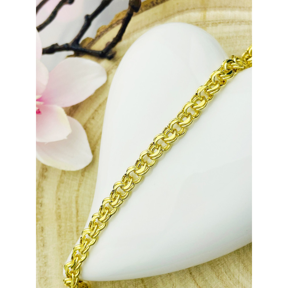 Goldarmband Armband Armkette Garibaldi Gelbgold 585er 14KT