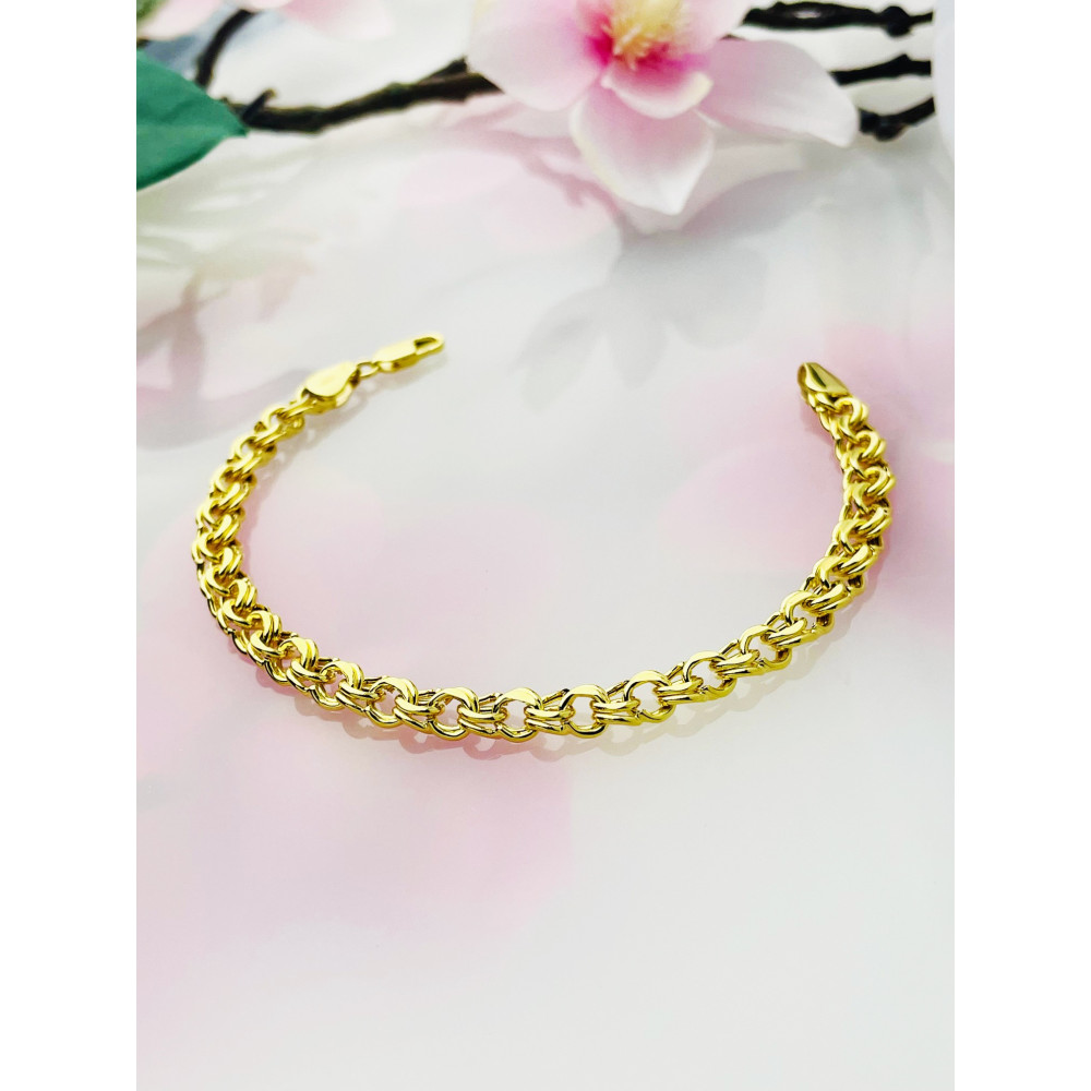 Goldarmband Armband Armkette Garibaldi Gelbgold 585er 14KT