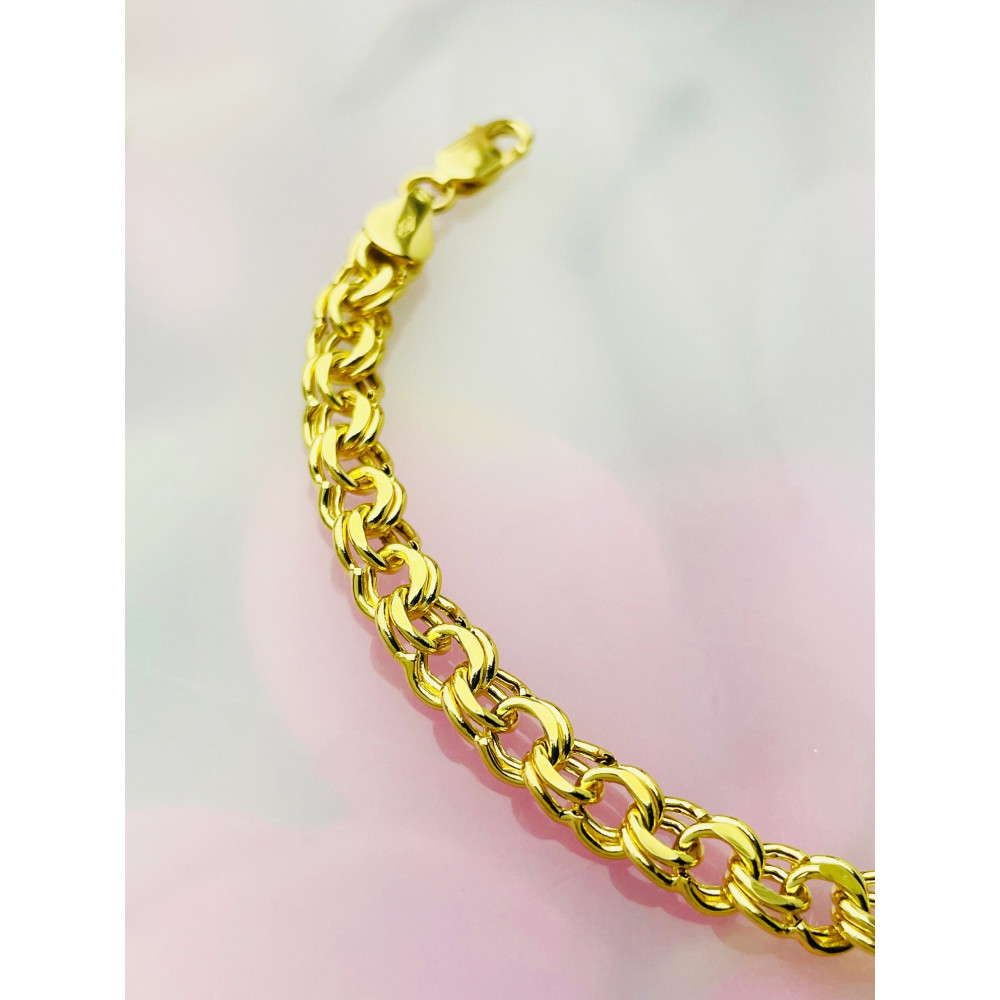 Goldarmband Armband Armkette Garibaldi Gelbgold 585er 14KT