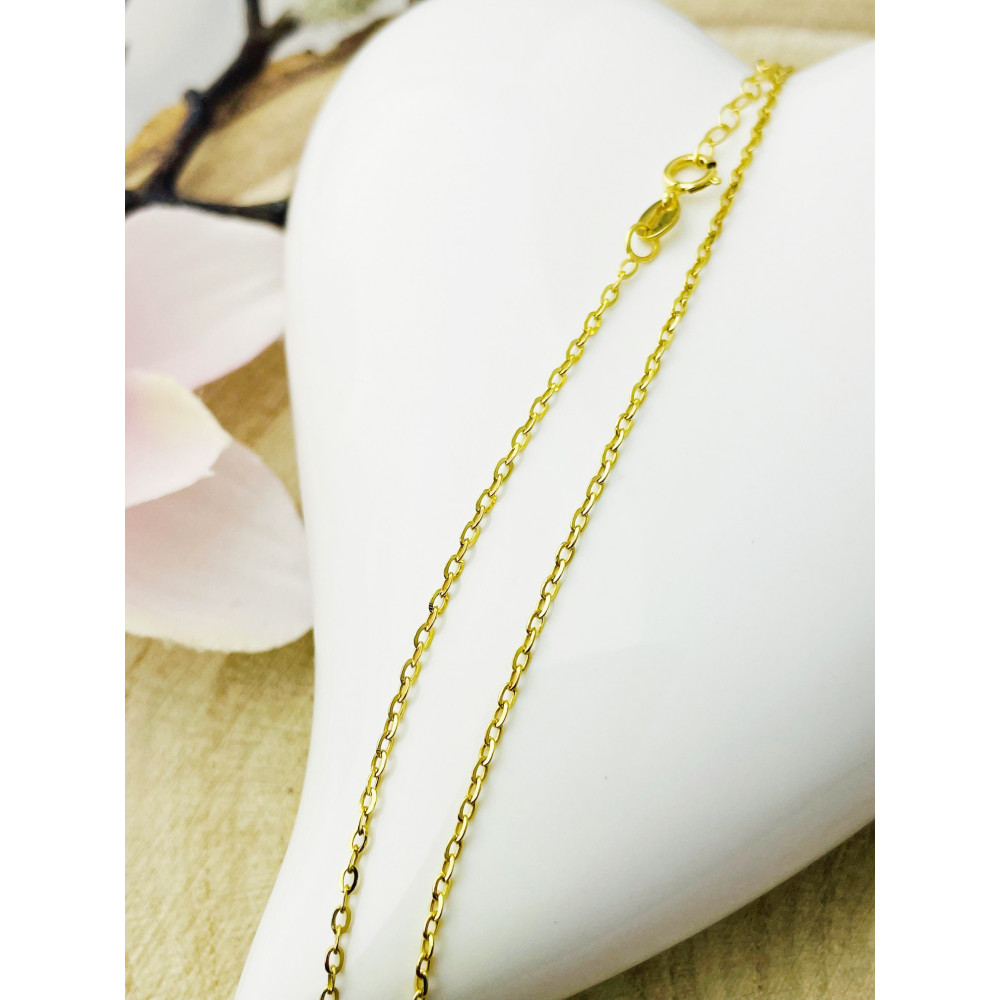 Goldkette Ankerkette Halskette Collier Echt 375er