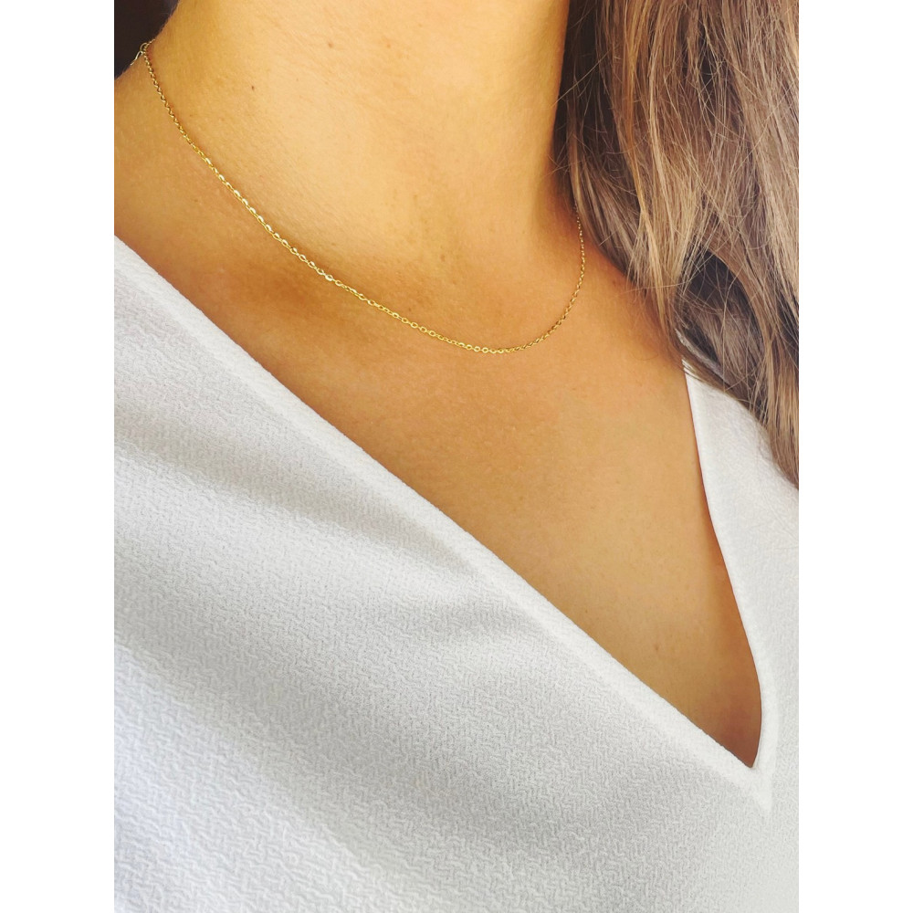 Goldkette Ankerkette Halskette Collier Echt 375er