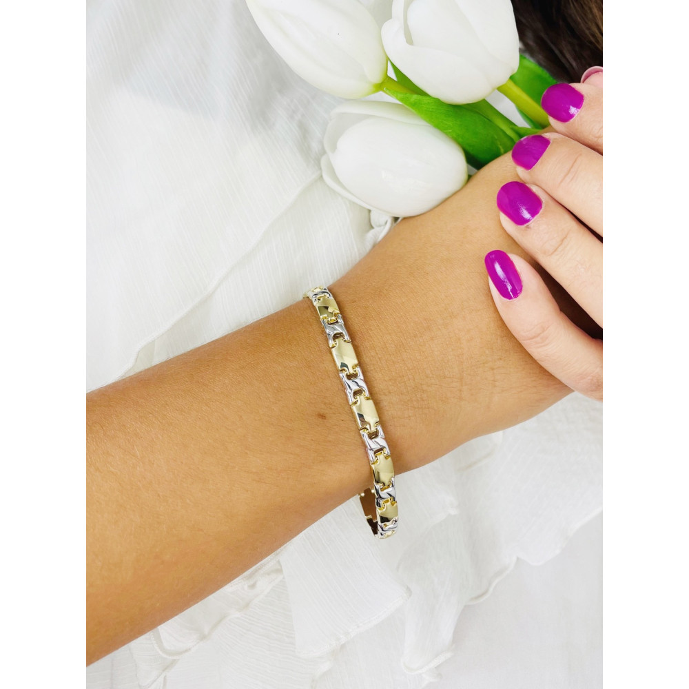 Damen Goldarmband Armband Armkette Gelbgold 585er 14KT