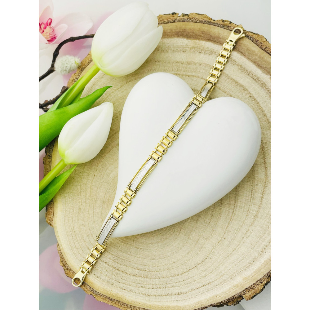 Damen Goldarmband Armband Armkette Gelbgold 585er 14KT