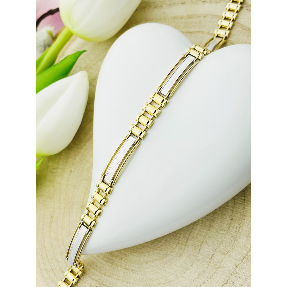 Damen Goldarmband Armband Armkette Gelbgold 585er 14KT